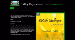 Desktop Screenshot of liffeyplayers.com